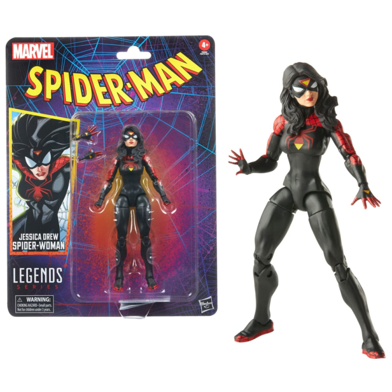 MARVEL LEGENDS - Jessica Drew Spider-Woman -Fig. Retro Collection 15cm 