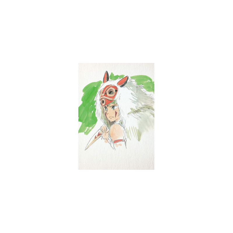 GHIBLI - Carnet - Princess Mononoké 