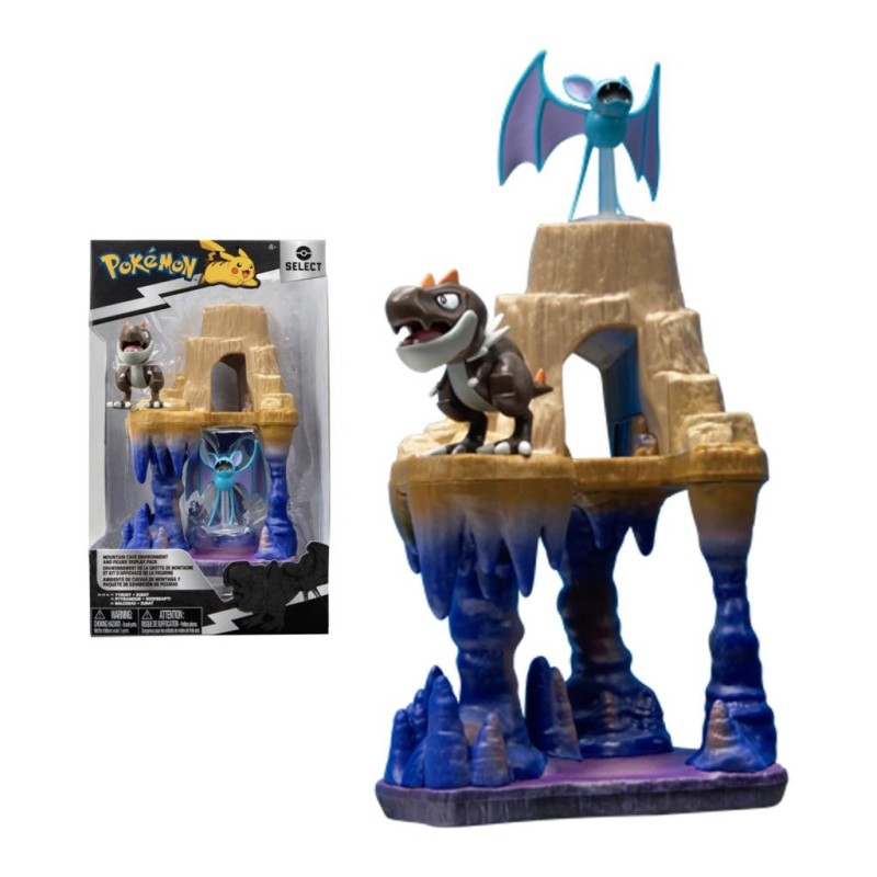 POKEMON -Mountain Cave avec Ptyranidur et Nosferapti -Pack Environ. W1 