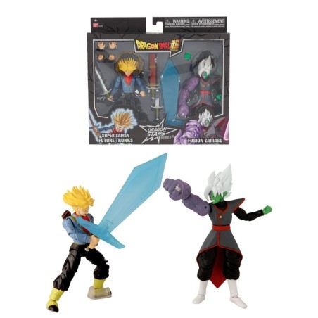 DB - Future Trunks VS Fusion Zamasu - Battle Pack Dragon Stars 17cm 