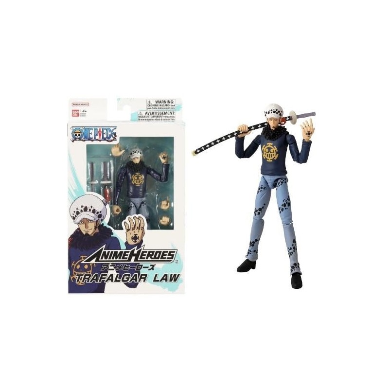 ONE PIECE - Trafalgar Law - Figurine Anime Heroes 17cm 