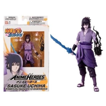 NARUTO - Uchiha Sasuke Rinnegan "7th Wave" -Figurine Anime Heroes 17cm 