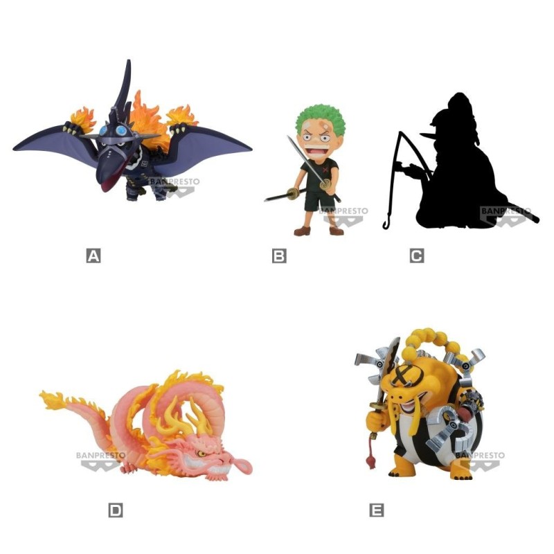 ONE PIECE - WCF Wanokuni Onigashima 10 - Assortiments 12 Figurine 7cm 