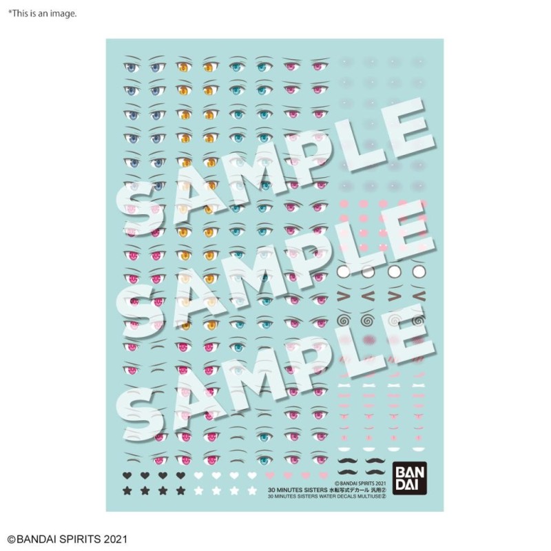 30MS - Water Decals Multiuse 2 - Model Kit 