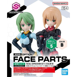 30MS - Option Face Parts Facial Expression Set 5 (Color B) - Model Kit 2