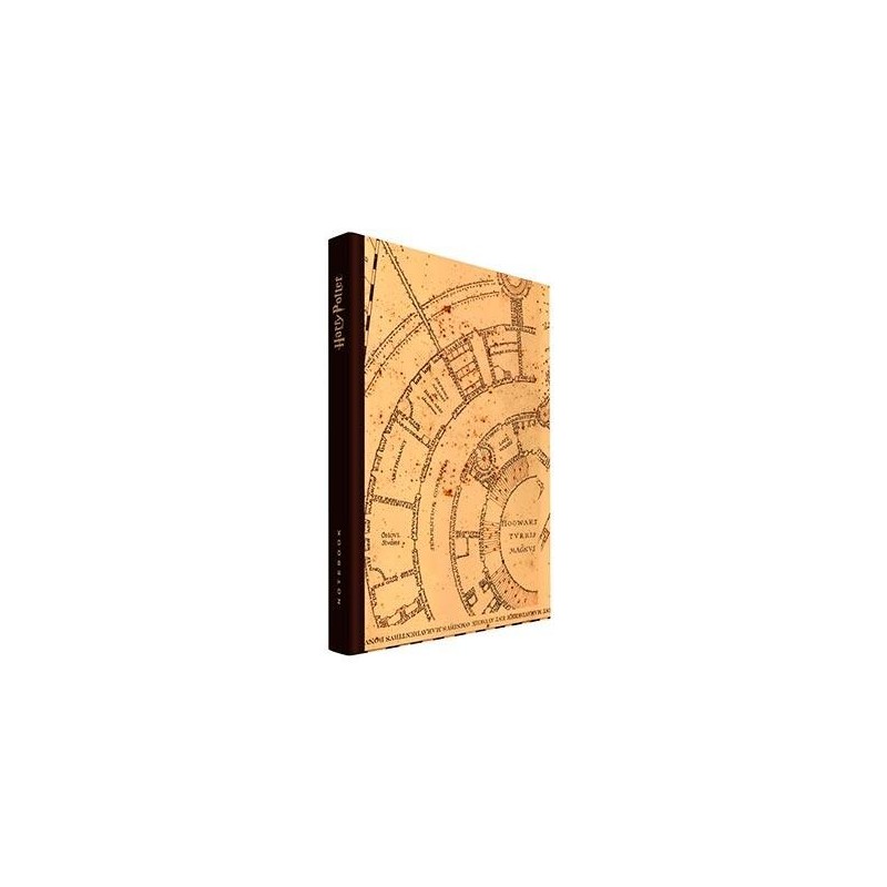 HARRY POTTER - Carte du Marauder - Cahier Lumineux "15x25x3cm" 
