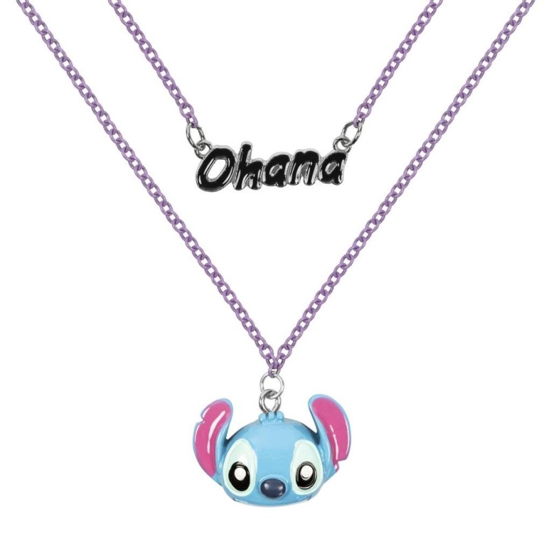 STITCH - Ohana - Collier + Pendentif 16mm 