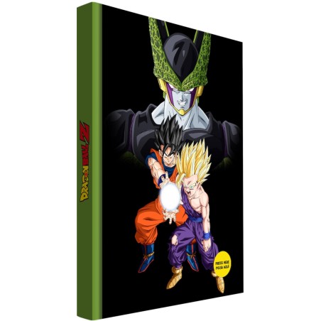 DRAGON BALL Z - Cell Bataille Finale - Cahier Lumineux "15x25x3cm" 