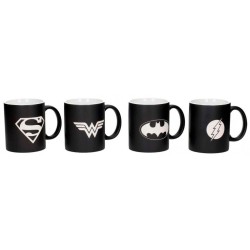 DC - Logo - Set de 4 Mug en céramique "30x24x9cm" 2