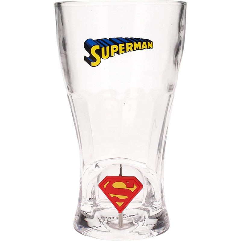 DC - Superman "Logo Rotative" - Verre "9x17x9cm" 