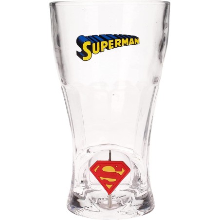 DC - Superman "Logo Rotative" - Verre "9x17x9cm" 