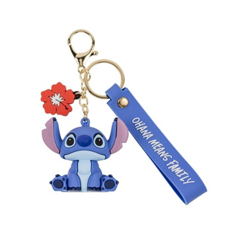 STITCH - Ohana Means Family - Porte-Clés 3D Vinyl 