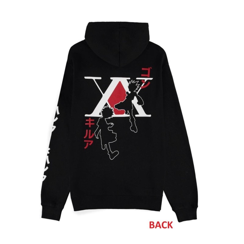HUNTER X HUNTER - Gon et Kirua - Sweat à Capuche (XXL) 