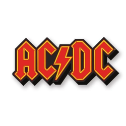 AC/DC - Logo - Gros aimant 