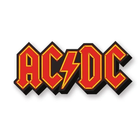 AC/DC - Logo - Gros aimant 
