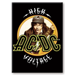 AC/DC - High Voltage - aimant 6.3x8.9cm 