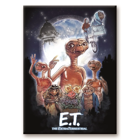 E.T. - Poster 2 - aimant 6.3x8.9cm 