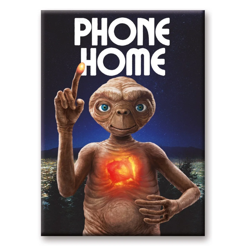 E.T. - Téléphone Maison - aimant 6.3x8.9cm 