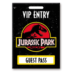 JURASSIC PARK - Laissez-passer pour les Invités - aimant 6.3x8.9cm 