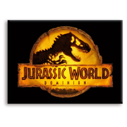 JURASSIC WORLD - Logo - aimant 6.3x8.9cm 