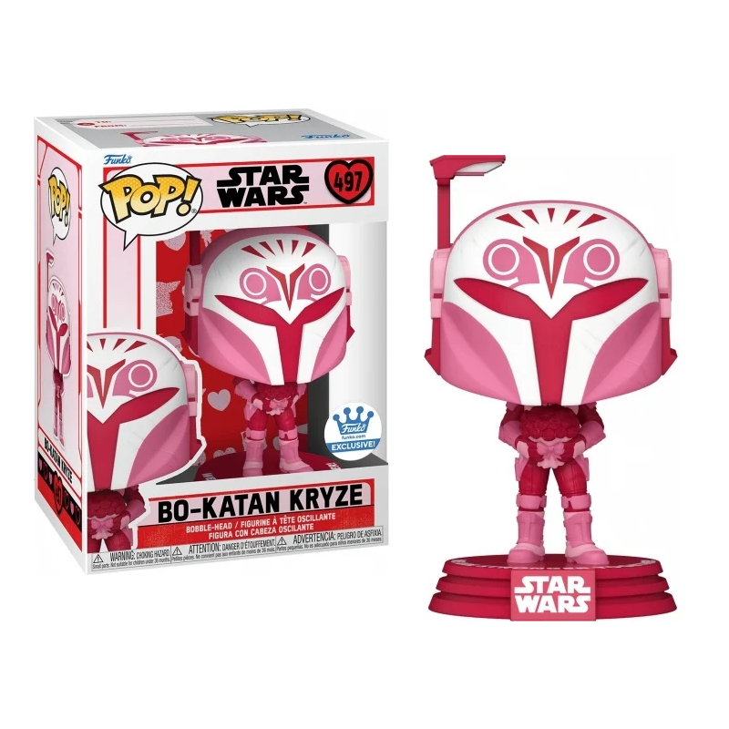 THE MANDALORIAN - POP Valentines N° 497 - Bo Katan FUNKO Exclusive 