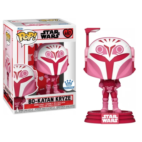 THE MANDALORIAN - POP Valentines N° 497 - Bo Katan FUNKO Exclusive 