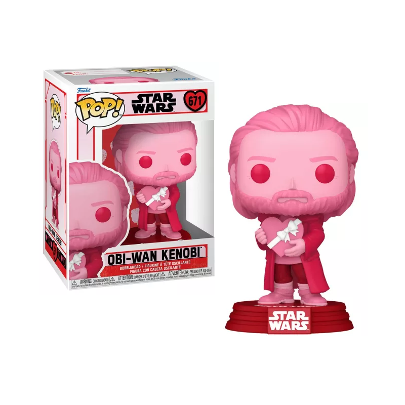 STAR WARS - POP Valentines N° 671 - Obi-Wan Kenobi 