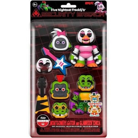 FNAF - Glamrock Chica & Gator - Double Snap Pack Funko 