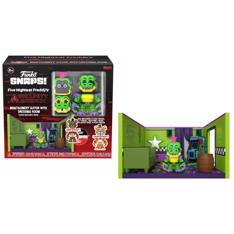 FNAF - Salle de Gator - Snap Playset Funko 