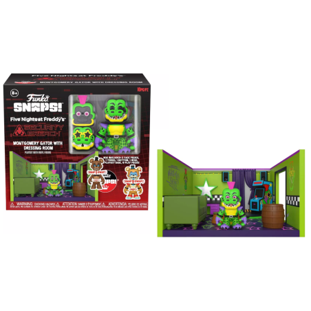 FNAF - Salle de Gator - Snap Playset Funko 