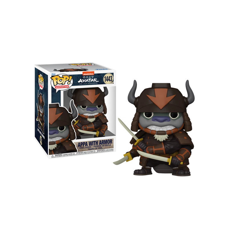 AVATAR DERNIER MAITRE DE L'AIR -POP Super 6'' N°1443 -Appa avec Armure 