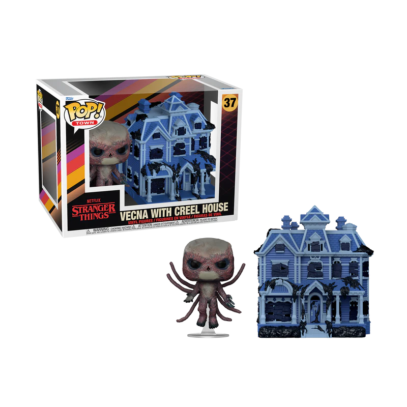 STRANGER THINGS S4 - POP TOWN N° 37 - Creel House avec Vecna 