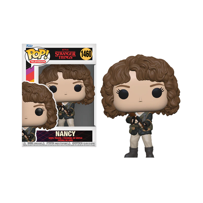 STRANGER THINGS S4 - POP TV N° 1460 - Chasseur Nancy avec Shotgun 