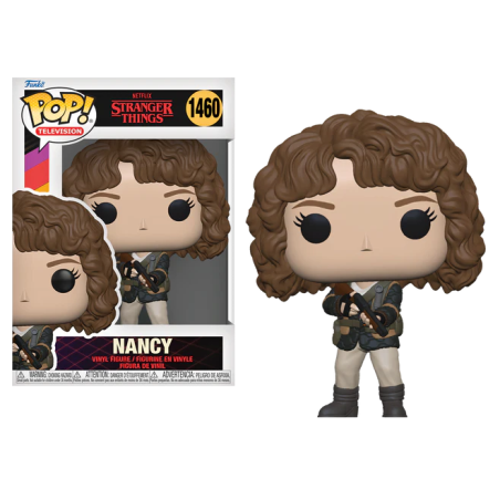 STRANGER THINGS S4 - POP TV N° 1460 - Chasseur Nancy avec Shotgun 
