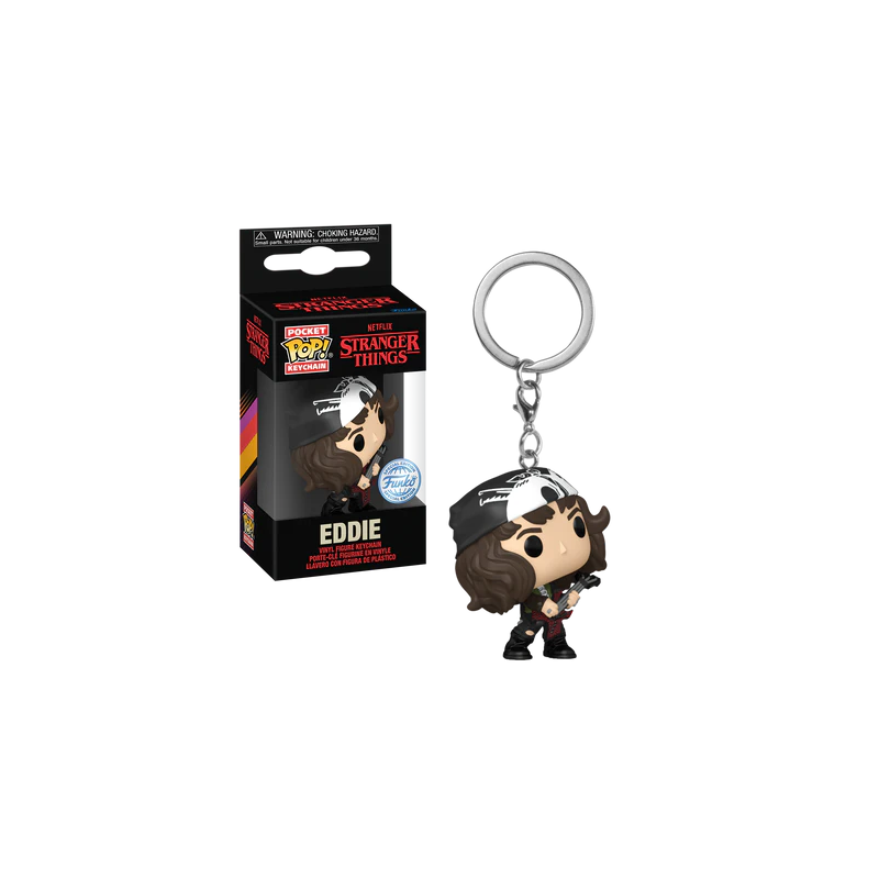 STRANGER THINGS S4 - Pocket Pop Keychains - Eddie 