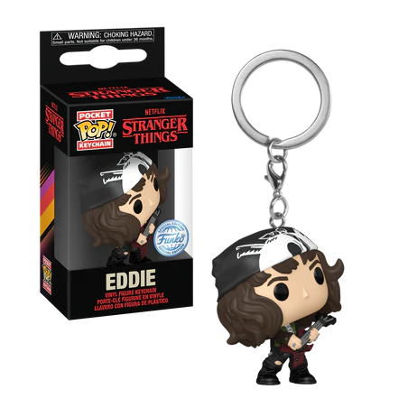 STRANGER THINGS S4 - Pocket Pop Keychains - Eddie 