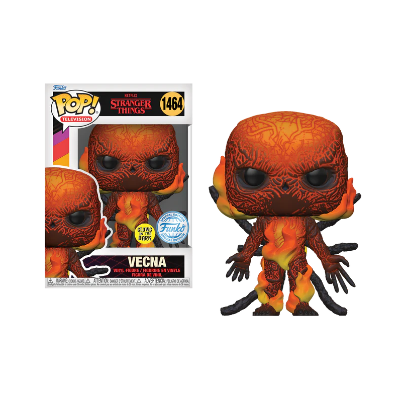 STRANGER THINGS S4 - POP TV N° 1464 - Vecna (RD/Fire) 