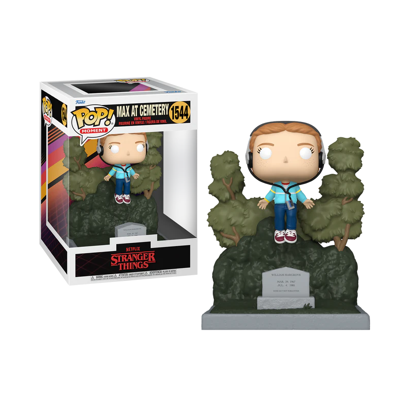 STRANGER THINGS S4 - POP Moments N° 1544 - Max au Cimetière 
