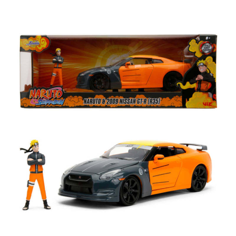 NARUTO - Naruto & 2009 Nissan GT-R (R35) - 1:24 