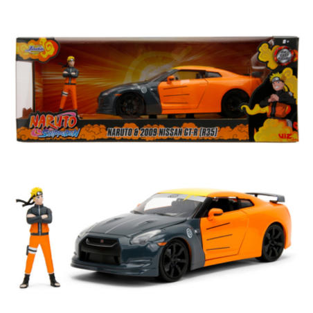 NARUTO - Naruto & 2009 Nissan GT-R (R35) - 1:24 