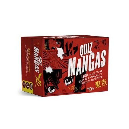 MINI QUIZ MANGA : 300 QUESTIONS ! 