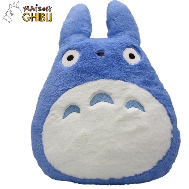 MON VOISIN TOTORO - Totoro Bleu - Coussin Nakayoshi 42 x 32 x 11cm 