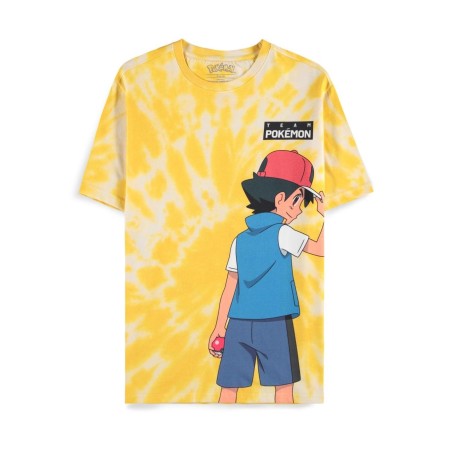 POKEMON - Sasha et Pikachu - T-shirt Homme (XL) 