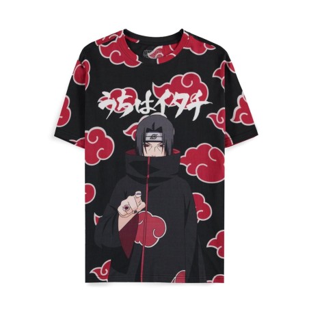 NARUTO SHIPPUDEN - Nuage Itachi - T-shirt Homme (M) 