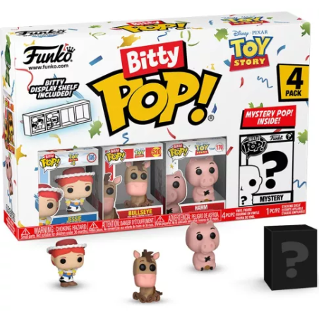 TOY STORY - Bitty Pop 4 Pack 2.5cm - Jessie 