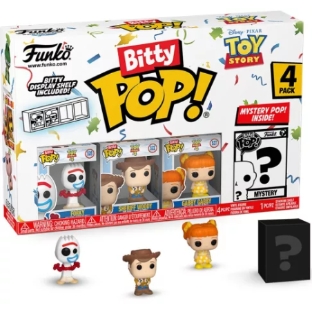 TOY STORY - Bitty Pop 4 Pack 2.5cm - Forky 