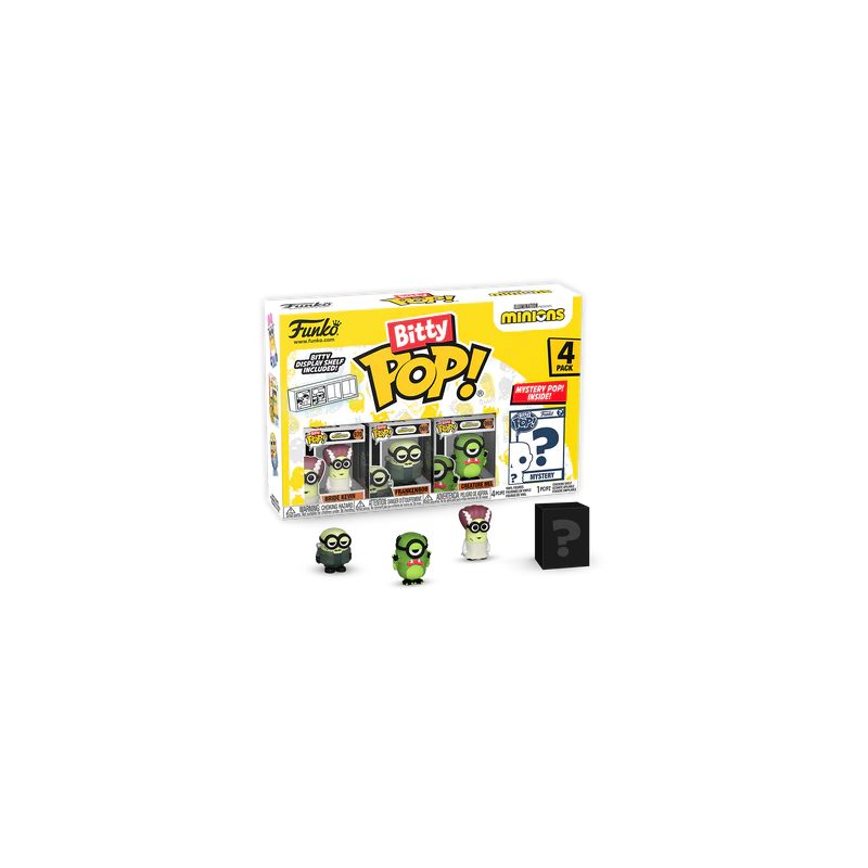 MINIONS - Bitty Pop 4 Pack 2.5cm - Frankenbob 