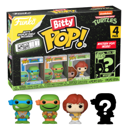 LES TORTUES NINJAS - Bitty Pop 4 Pack 2.5cm - Leonardo 2