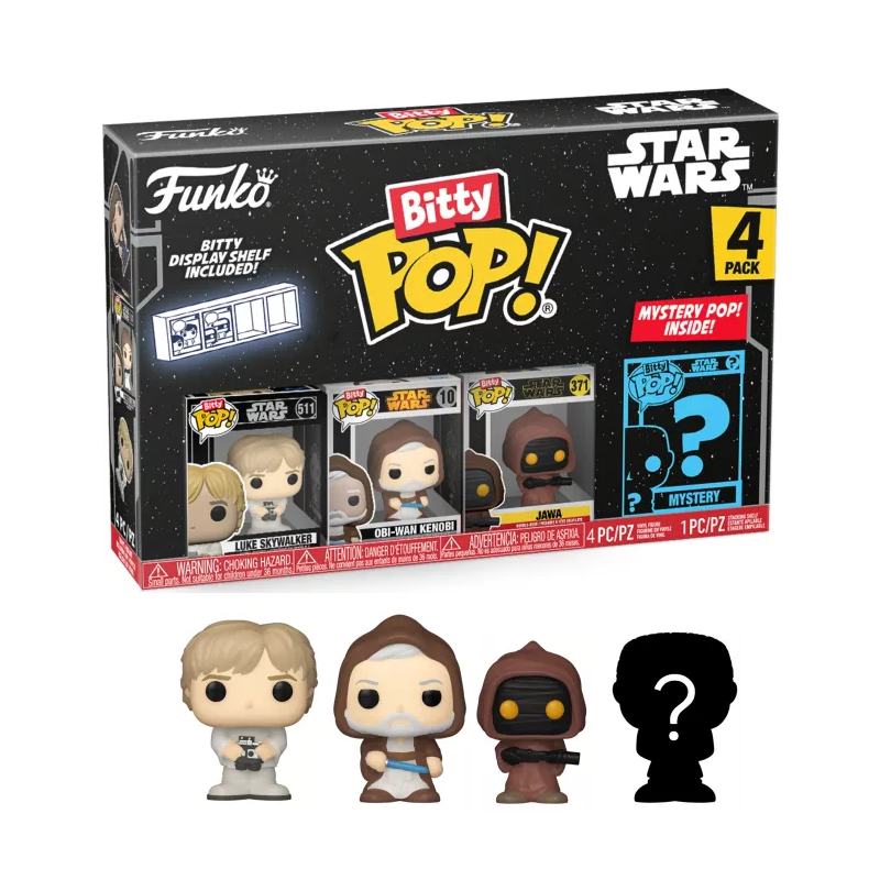 STAR WARS - Bitty Pop 4 Pack 2.5cm - Luke 