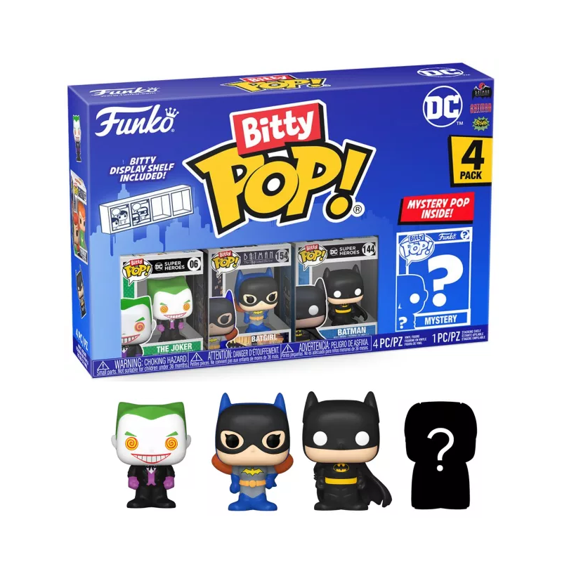 DC - Bitty Pop 4 Pack 2.5cm - Le Joker 